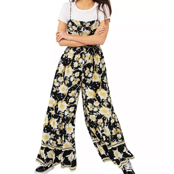 Free‎ People Little of Your Love Jumpsuit size large NWT
Color: Moonless Combo - Picture 13 of 13